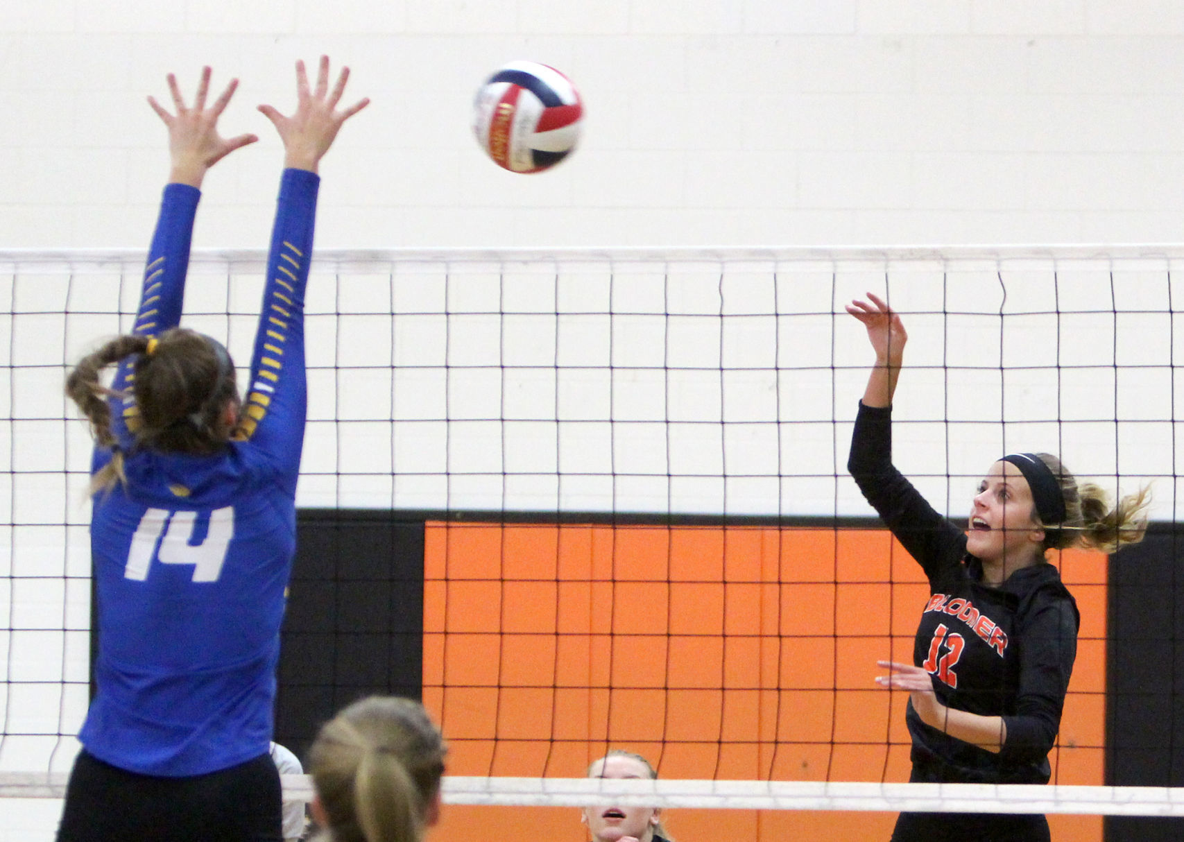 Rice Lake at Bloomer volleyball 10-24-19